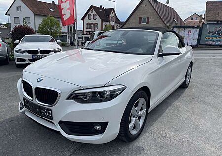 BMW 218 2 Cabrio i Advantage/1.HAND/LEDER/KAMERA/LED