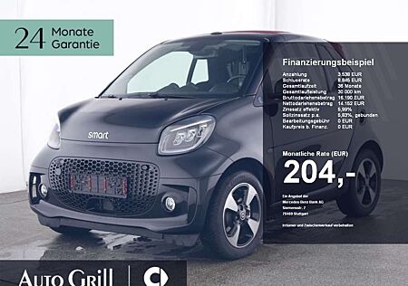 Smart ForTwo EQ cabrio Exclusive 22kw rotes Dach