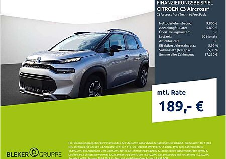 Citroën C3 Aircross gebraucht kaufen Citroën C3 Aircross Citroen PureTech 110 Feel Pack