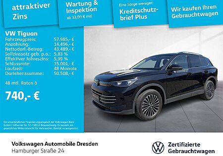 VW Tiguan Volkswagen Elegance 2.0 TDI SCR 4MOTION 7-Gang-DSG