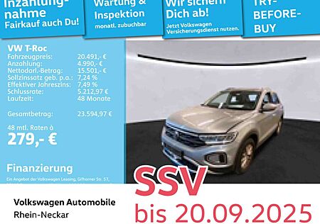 VW T-Roc Volkswagen 2.0 TDI Life Navi PDC LED uvm
