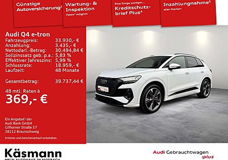 Audi Q4 e-tron 40 2xS line MATRIX AHK PANO SHZ