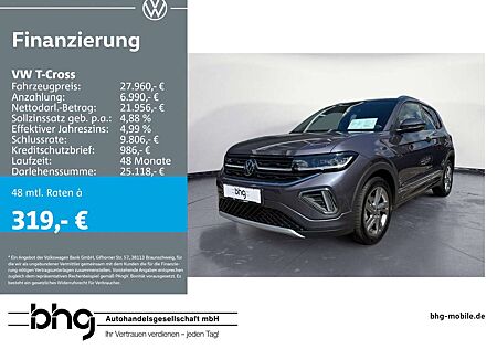 VW T-Cross Volkswagen 1.5 l TSI R-Line AHK, Navi, Ganzj.R.