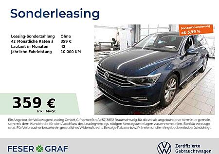 VW Passat Variant Volkswagen Elegance 2.0 TDI DSG Navi AHK SiHz Kamera
