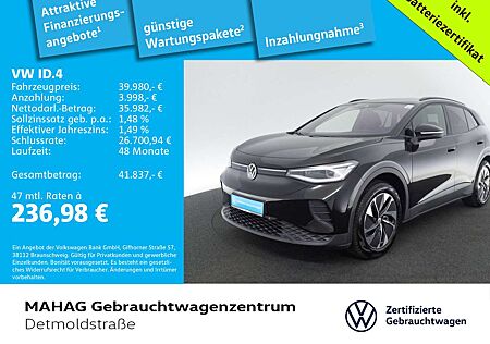 VW ID.4 Volkswagen Pro 210kW IQ.LIGHT Navi Wärmepumpe AHK