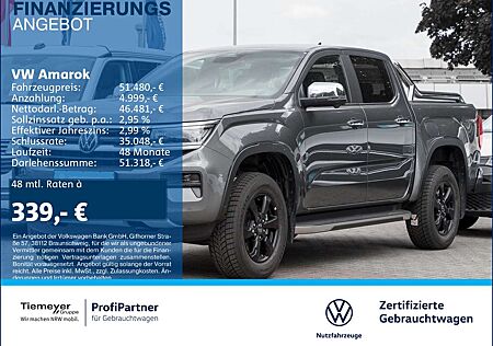 VW Amarok Volkswagen V6 STYLE 360 STD.HZ LEDER AHK ACC HK