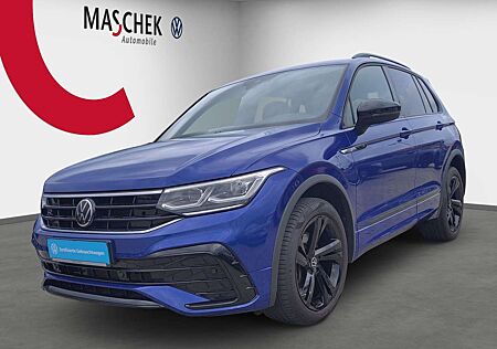 VW Tiguan Volkswagen R-Line 2.0 TSI 4M DSG AHK Black Rear View ACC VC