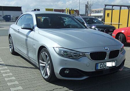 BMW 430d 430 Cabrio Aut. Sport Line UNFALLFREI NR!
