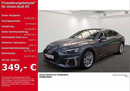 Audi A5 Sportback 40 TDI quattro S line Navi Matrix Pano R