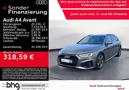 Audi A4 gebraucht kaufen Audi A4 S line 40TDI S tron.