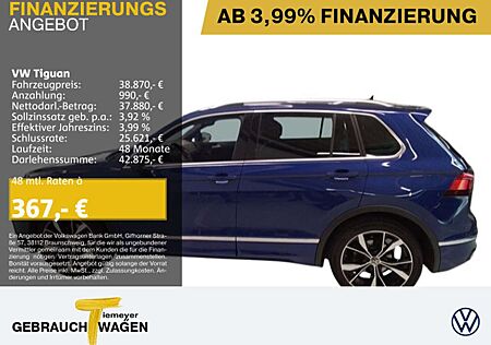 VW Tiguan Volkswagen 2.0 TDI DSG 4M R-LINE LM20 AHK ST.HEIZ KA