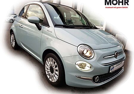 Fiat 500C Cabrio Dolcevita Parksensoren Tempom Klima 1. Hand