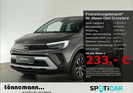 Opel Crossland ELEGANCE+LED LICHT+RÜCKFAHRKAMERA+SITZ-/LENKRADHEI