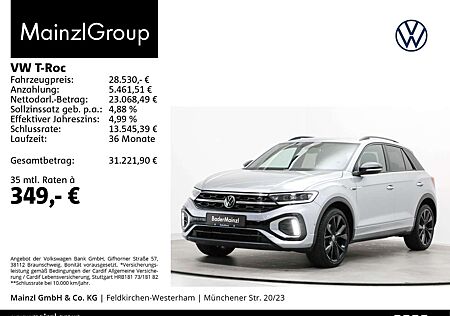 VW T-Roc Volkswagen 1.5 TSI DSG R-Line Kam. ACC AHK SHZ