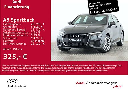 Audi A3 S line 40TFSI e LED*VIRTUAL*NAV*17"