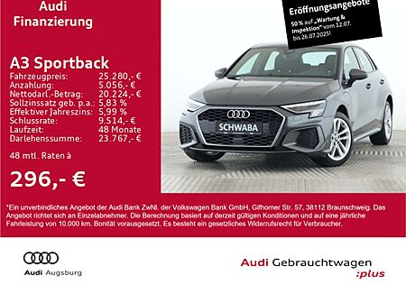 Audi A3 S line 40TFSI e LED*VIRTUAL*NAV*17"