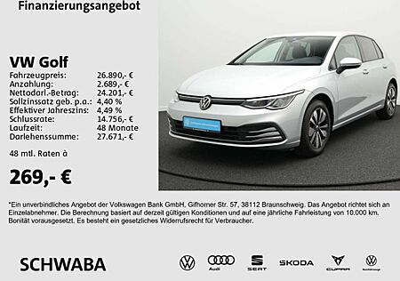 VW Golf Volkswagen VIII Move 1.5 eTSI DSG LED*VIRTUAL*ACC*16"
