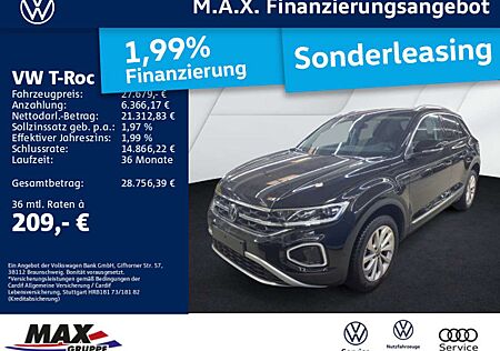 VW T-Roc Volkswagen 1.5 TSI DSG STYLE LED+DCP+PDC+AHK+LANE ASI