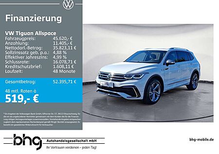 VW Tiguan Allspace Volkswagen 2.0 TSI 4Motion DSG R-Line PanoD