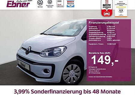 VW Up Volkswagen ! MOVE ! 65PS 4-TÜRER KAMERA+SITZHZG+GRA+BLUETOOTH