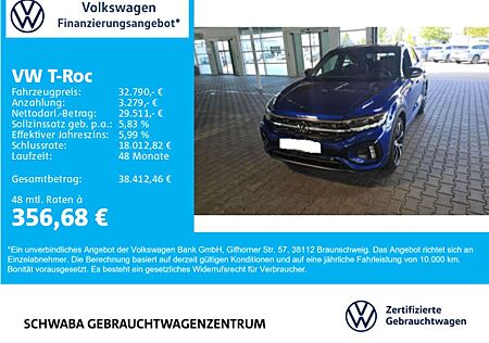 VW T-Roc Volkswagen R-Line 1.5TSI DSG Black Style*PANO*AHK*19"