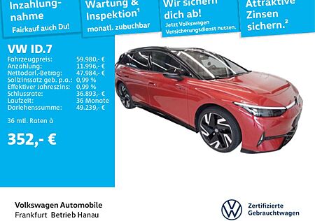 VW ID.7 Volkswagen Tourer GTX 4-Motion Navi IQ.Light DAB+ Fron