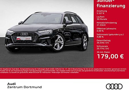 Audi A4 Avant 40 S LINE BLACKPAK CAM ACC LM18 EKLAPPE