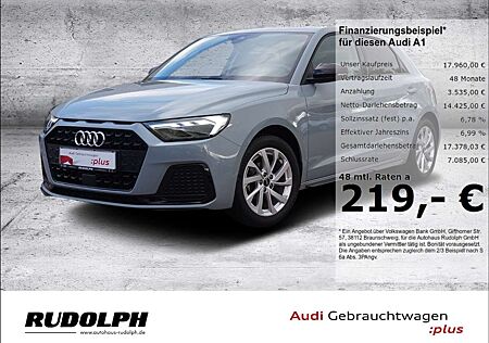 Audi A1 1.0 EU6d Sportback advanced 25 TFSI LED B & O Appl