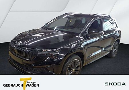 Skoda Karoq gebraucht kaufen Skoda Karoq 2.0 TSI 4x4 SPORTLINE PANO ASSIST KAMERA N