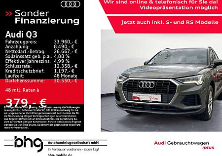 Audi Q3 45 TFSIe LED/Interface/Kamera/Assist/uvm.