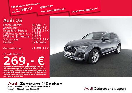 Audi Q5 gebraucht kaufen Audi Q5 40 TDI qu. S tronic 2x S line AHK/Virtual+