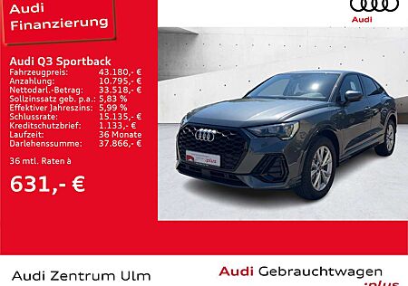 Audi Q3 S line 45 TFSI e S tronic AHK NAV+