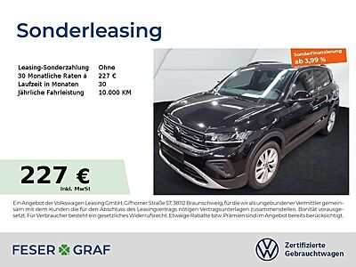 Volkswagen T-Cross Goal 1.0 TSI DSG Navi AHK LED ACC SiHz