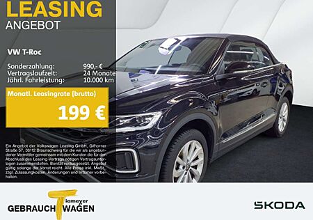 VW T-Roc Volkswagen Cabrio 1.0 TSI STYLE KAMERA LED+ VIRTUAL A