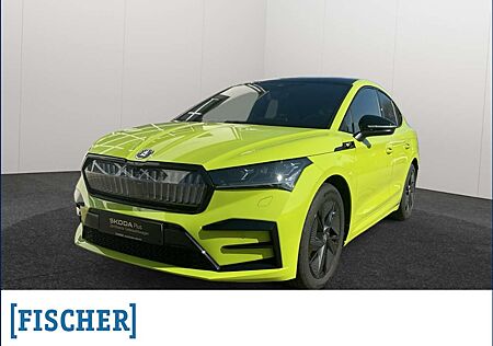 Skoda Enyaq Coupe RS Matrix Navi Wärmepumpe Rear View ACC