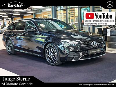 Mercedes-Benz E 220 E 220 d T AMG Line Schiebedach AHK Kamera Totwin