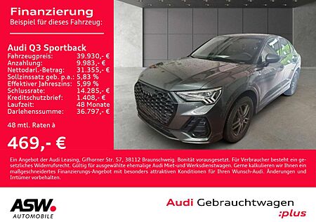 Audi Q3 S line 40TFSI quattr Navi Matrix VC