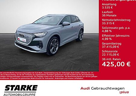 Audi Q4 e-tron 40 S line Interieur