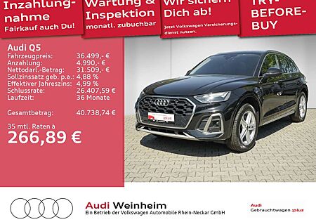 Audi Q5 40 TDI quattro S-Line LED Kamera Navi S-troni