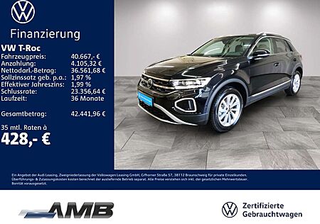 VW T-Roc Volkswagen Style 2.0 TDI 4MO DSG/AHK/Standhz/01.30Gar
