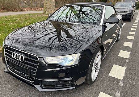 Audi A5 Cabrio 1.8 TFSI S-Line Sport Plus Vollleder KEYLESS Navi Xenon