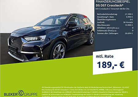 DS Automobiles DS7 Crossback DS 7 Crossback E-Tense 4x4 300 Be Chic