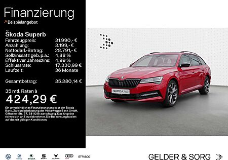 Skoda Superb Combi Sportline 2.0 TDI DSG ACC|NAVI|RFK