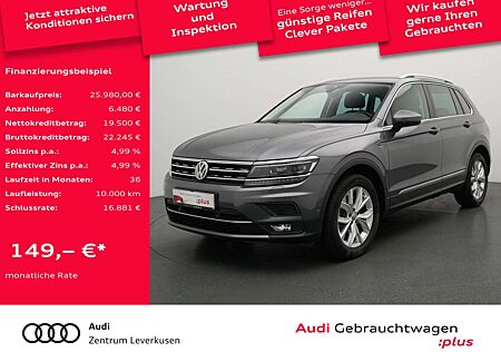 VW Tiguan gebraucht kaufen VW Tiguan Volkswagen Highline 4MOTION DSG CARPLAY LED PDC NAVI