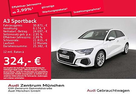 Audi A3 40 TFSI e S tronic S line Pano/Virt