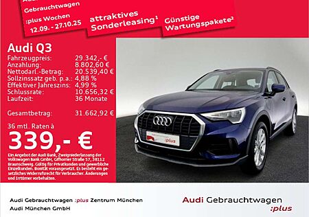 Audi Q3 45 TFSI e S tronic Virtual/Navi+/LED