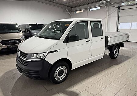 VW T6 Transporter Volkswagen T6.1 Transporter Pritsche-Doka(6-Si.),4 Mot.,AHK