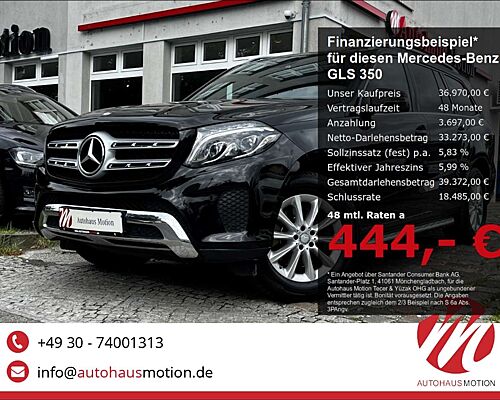 Mercedes-Benz GLS 350 d AMG 4M LED NAVI KAMERA LUFT 7-Sitzer