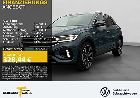 VW T-Roc Volkswagen 2.0 TDI DSG R-LINE LM19 AHK KAMERA MATRIX