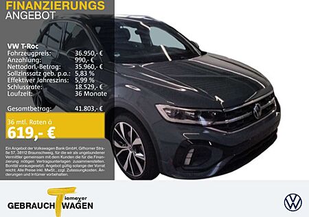 VW T-Roc Volkswagen 2.0 TDI DSG R-LINE LM19 AHK KAMERA MATRIX